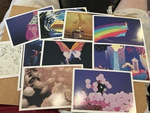 FANTASIA REISSUE DISNEY LOBBY CARD SET DI 10, OTTIME CONDIZIONI - Foto 1 di 12