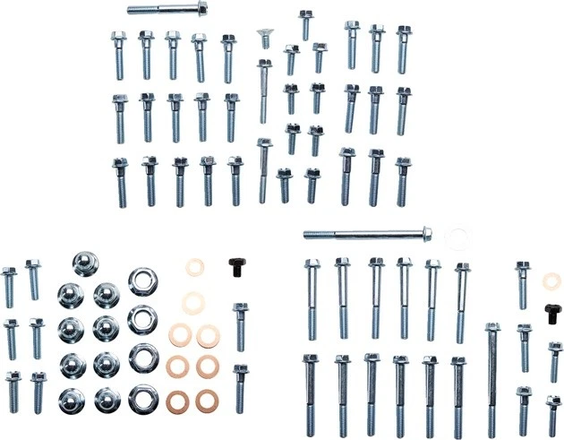 Kit de sujeción de motor de pernos #E-K2-8807 para Kawasaki KX250 2 tiempos 1988-2007 Foto 1 de 1