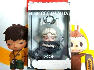 POP MART SKULLPANDA × XG Plush Pendant (Japan Exclusive) 5.31 in JAPAN - Image 1 of 4