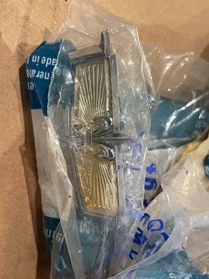 Caprice NOS Basketweave Center Emblems (4) - Image 1 of 3