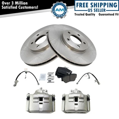 Brake Pad & Rotor Kit Fits 2001-2007 Ford Taurus 2001-2005 Mercury Sable - Image 1 of 4
