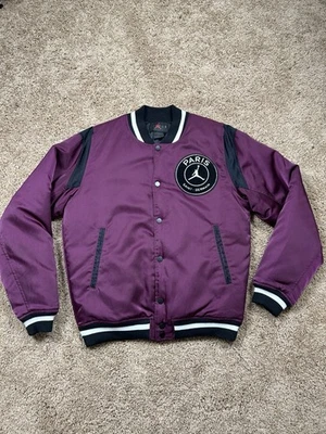 Chaqueta bomber PSG Jordan para hombre talla pequeña Foto 1 de 4
