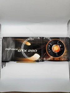 EVGA Nvidia GeForce GTX 280 1GB GDDR3 PCIe x16 GPU Video Graphics Card Dual DVI - Picture 1 of 8