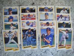 FLEER 1990 KANSAS CITY ROYALS 24 CARD Team Set - Picture 1 of 2