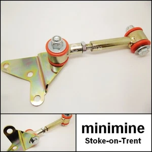 Classic Mini Adjustable Gearbox Steady NEAR SIDE Lower Rear INC. ORANGE Bushes - Picture 1 of 1