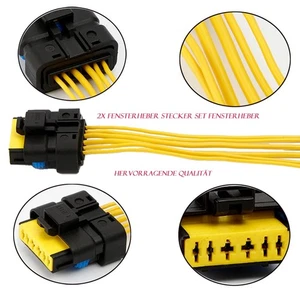 ​​2x Fensterheber Reparatursatz für Renault Temic Megane/Scenic Stecker-Set - Bild 1 von 9