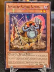 Yugioh Superheavy Samurai Battleball Starfoil SP17-DE011 Star Pack 1st Ed (LP) - Bild 1 von 6