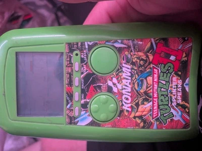 Vtg 1990 Konami Teenage Mutant Ninja Turtles II: Splinter Speaks Handheld Game  - image 1 of 4