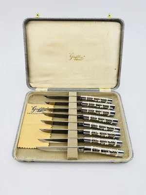 Griffon Cutlery Corp Germany – Set of 8 Steak Knives (Vintage) - Image 1 of 4