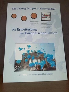 BRD Bund Numisblatt - "Die Erweiterung der Europäischen Union" aus 2004 - Bild 1 von 2