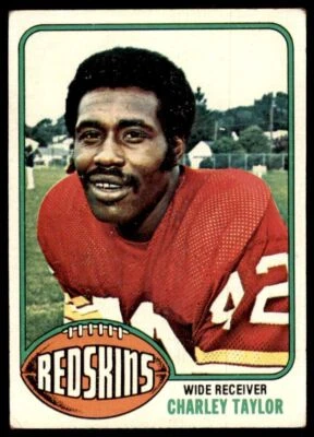 1976 Topps Charley Taylor Football Cards #450 - Image 1 of 2