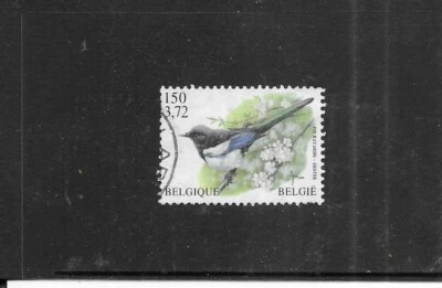 BELGIUM 2001. BIRDS. PICA. PICA. VERY FINE USED. AS PER SCAN. - Image 1 of 3