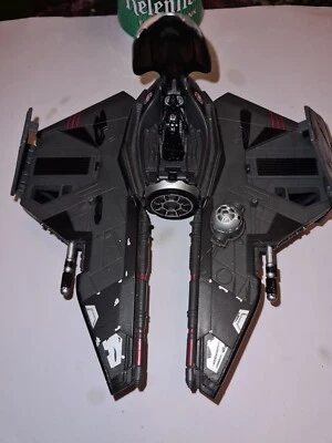 Star Wars Transformers Darth Vader to Sith Starfighter action figure complete - Image 1 of 4