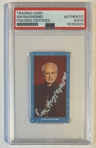 2023 Topps 206 Blue • Emperor Palpatine Ian McDiarmid PSA DNA Signed AUTO RARE - Picture 1 of 2