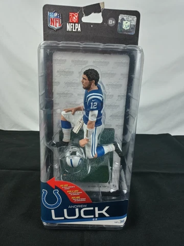 INDIANAPOLIS COLTS ANDREW LUCK  #12 NFL FOOTBALL SERIES 36 ACTION FIGURES Cover