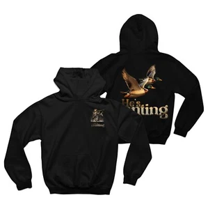 Sudadera con Capucha Retro Pato Mallard Temporada de Caza, Años 90 Aves Acuáticas Patos Otoño Sudadera con Capucha Papá BF - Imagen 1 de 5