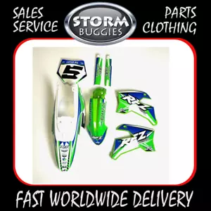 Juego completo de plástico con pegatina RFZ Racing Dirt Bike - verde (se adapta a todos los modelos) - Imagen 1 de 1