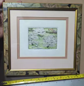 Original signed etching 8x10 Susan Hunt-Wulkowicz - April Morning - 295/300 - Picture 1 of 11
