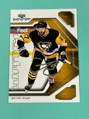 2021-22 Upper Deck MVP Bryan Rust MVP Watch #56 Pittsburgh Penguins  - Image 1 of 2