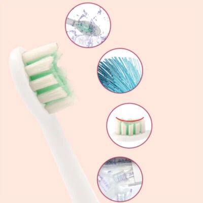 8pcs Replacement Brush Heads For usmile Y1/U1 Electric Toothbrush Fit Whitening