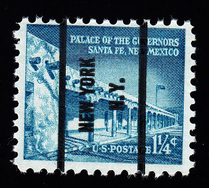 1031A Palace of the Governors 1 ¼ c Bur Precancel “New York N.Y.” PSS-71 MNH OG - Image 1 of 1