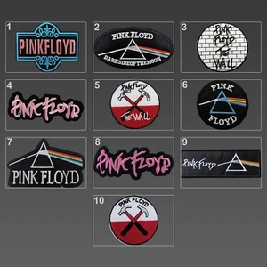 Pink Floyd Patches, Pink Floyd Iron On Embroidered Patch, Dark Side Of The Moon - Picture 1 of 21