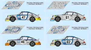 Decals Porsche 911 Carrera RSR Le Mans 1973 1:32 1:43 1:24 1:18 Test calcas - Picture 1 of 5