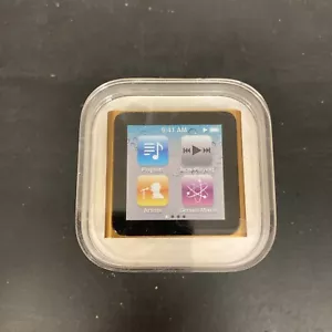 Brand New Apple iPod Nano 6th Generation 8 GB *Brand NEW Sealed in Box Orange - Picture 1 of 6