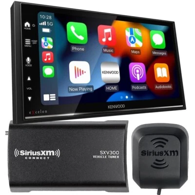 Kenwood DMX709S 6.75" Digital Multimedia Receiver with XM Tuner - Image 1 of 4