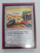 MTG Wrath of God Mint Perfect Portal/Strixhaven insert