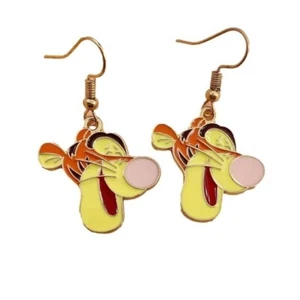 Pendientes de alambre francés clásicos de Winnie the Pooh's Friend de dibujos animados - Imagen 1 de 1