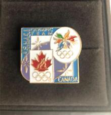Rare Nagano Olympic Pin Badge Canada
