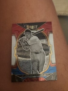 2023 Richie Ashburn Select Tri Color Card Phillies HOF