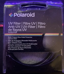 Polaroid (PLFILUV58) 58 mm Filter Multi-Coated UV Protective - NEW IN BOX! - Picture 1 of 3