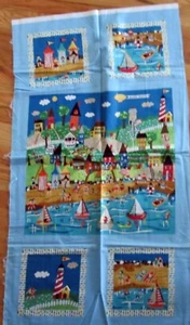 1 Colorful 2011 "Good Seasons" Cotton Fabric Crafting Home Decor Sewing Panel - Picture 1 of 2