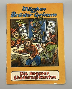 Town Musicians Of Bremen Book German Paperback 1950 Stritzinger - Picture 1 of 17