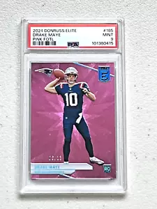 2024 Donruss Elite Drake Maye FOTL Pink /13 PSA 9💎 New England Patriots - Picture 1 of 2