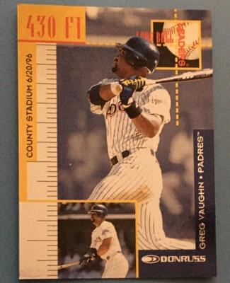 Mo Vaughn 1996 Donruss Long Ball Leaders/5000 Foto 1 de 2