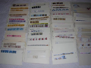 Used US Stamps Off Paper In Display - Picture 1 of 2