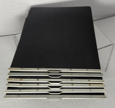 LOT of 6 Graflex 8 x 10 Replacement Sheet Film Holder Dark Slides - Image 1 of 4