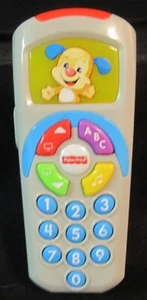 Fisher Price Puppy Remote Control Toy Lights Sounds Songs Greetings Colors - Picture 1 of 3