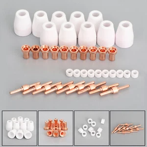 40Pcs Air Plasma Cutter Consumables Extend Fit For PT-31 LG-40 Torch CUT-40 50. - Picture 1 of 12