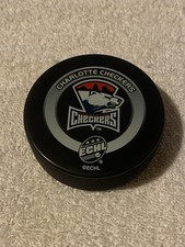 Charlotte Checkers ECHL Official Hockey Puck