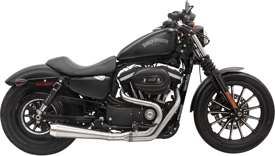 2009-2020 for Harley Iron 883 XLN Road Rage 3 Exhaust Stainless Steel '04-'20 XL - Image 1 of 1