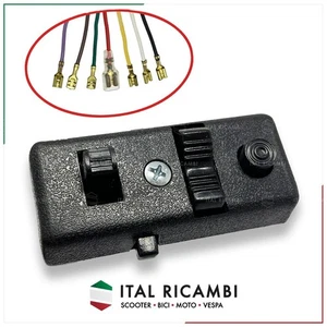 6V light switch Vespa PX P150S 1978 to 1990 VBX1T no power button arrows - Picture 1 of 5