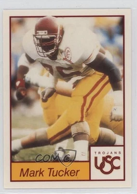 1991 Collegiate Classics USC Trojans All-Time Mark Tucker #14 Rookie RC - Image 1 of 2