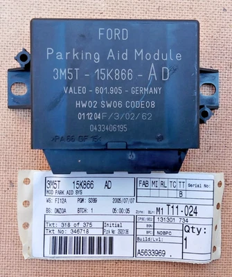 Centralina Parcheggio Per FORD FOCUS C-MAX 1.8 3M5T-15K866-AD - Immagine 1 di 3