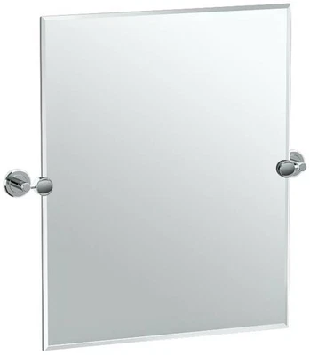 Gatco Latitude II Chrome 24" x 24" Rectangular Vanity Mirror - Image 1 of 2