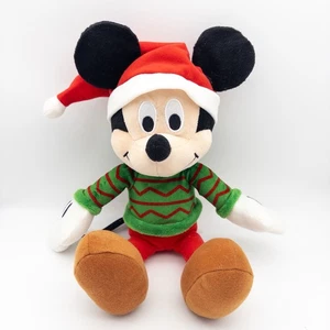 Disney Weihnachten Kohls Cares Weihnachtsmütze Mickey Mouse Plüsch 14 Zoll grün Pullover - Bild 1 von 8