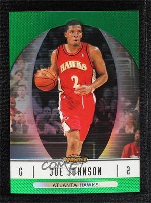 Joe Johnson #31 Topps Finest Green Refractor 101/199 2006-07 Foto 1 de 3